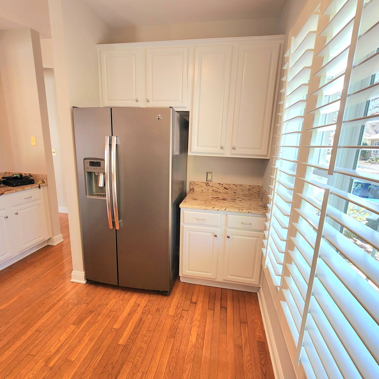 coffee area in kitchen.