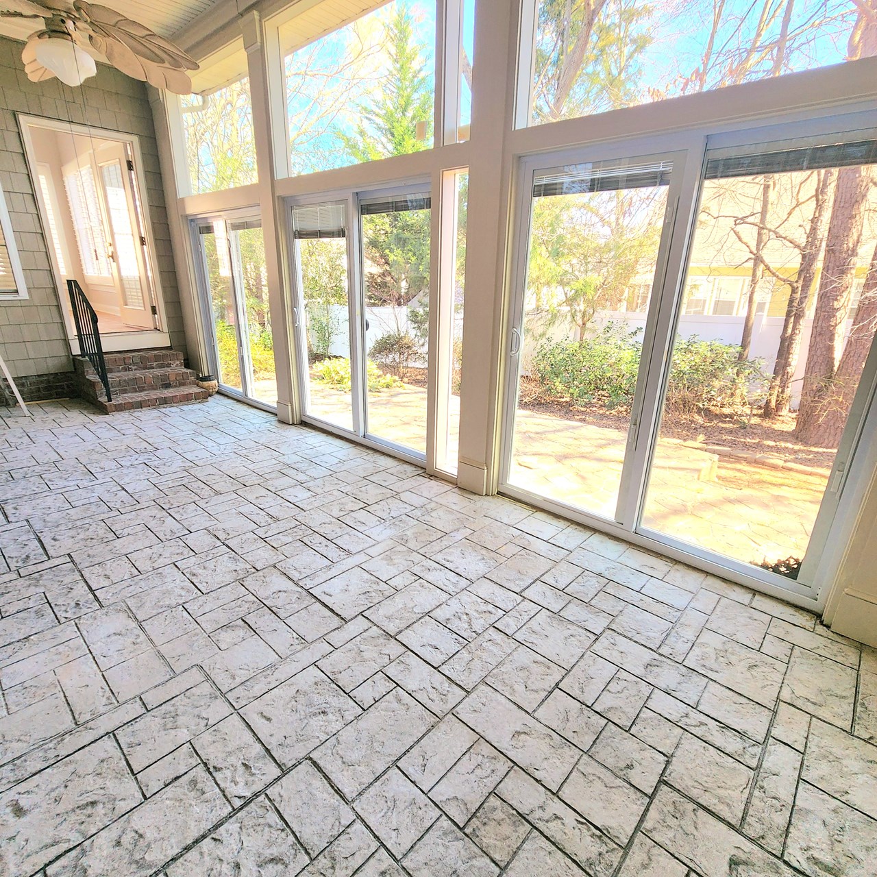 enclosed patio